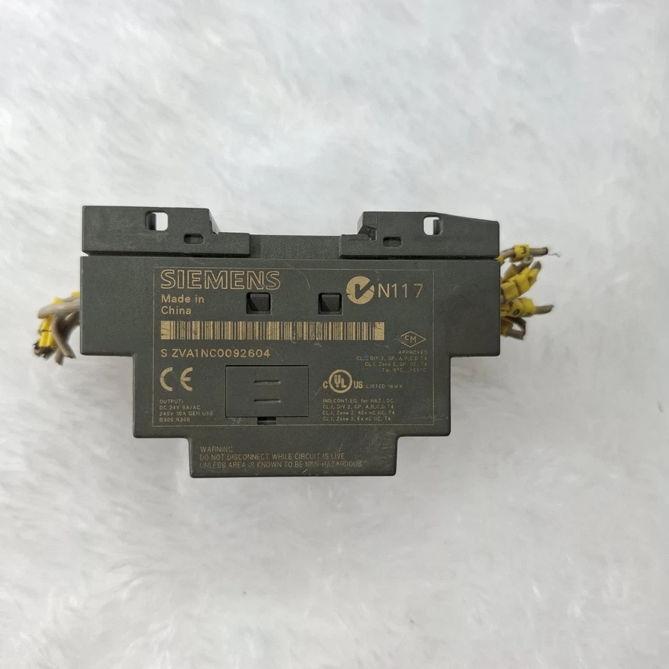 Used Working Siemens 6ED1052-1MD00-0BA6 Logo Plc module 6ED1 052-1MD00-0BA6